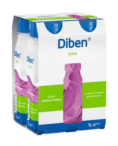 
                                                                                                      Diben DRINK (Owoce Leśne)  4x200 ml - Fresubin                                                                      