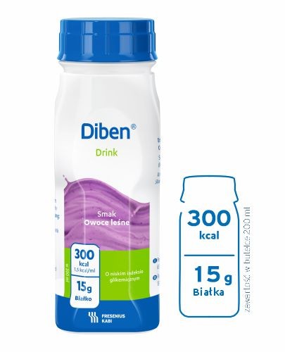 
                                                                                                      Diben DRINK (Owoce Leśne)  4x200 ml - Fresubin                                                                      