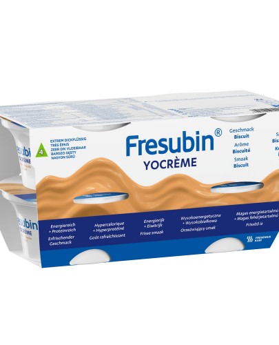 
                                                                                                      Fresubin Yocreme, smak biszkoptowy, 4x125g - kwaskowy smak  - Fresubin                                                                      
