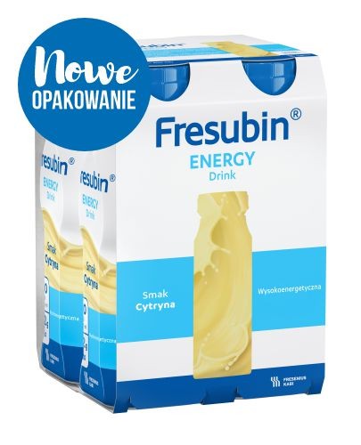 
                                                                                                      Fresubin Energy DRINK (Cytryna) 4x200 ml  - Fresubin                                                                      