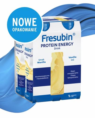 
                                                                                              Fresubin Protein Energy DRINK, smak wanililiowy 4x200 ml    - Sklep Fresubin 