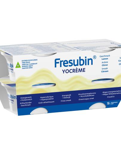 
                                                                                              Fresubin Yocreme, smak cytrynowy, 4x125g  - Sklep Fresubin 
