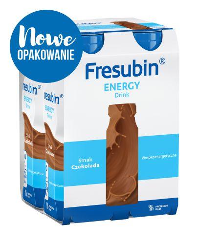 

                 Fresubin Energy DRINK, smak czekoladowy, 4x200 ml - Sklep HUMANA                