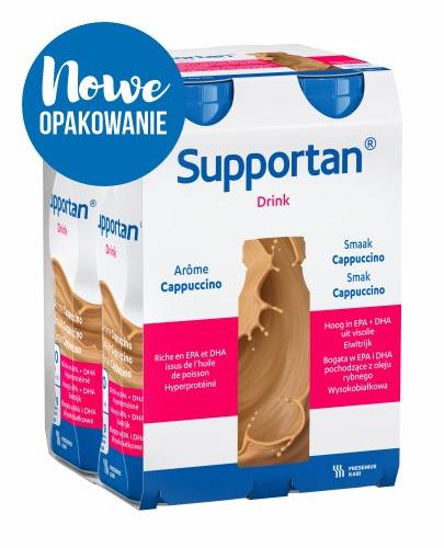 
                                                                                              Supportan DRINK, smak cappuccino, 4x200 ml - Sklep Fresubin 